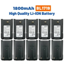10PC 1800mAh Replacement BL1719 Li-ion Battery For HYT TC-508 TC518 TC580 Radios