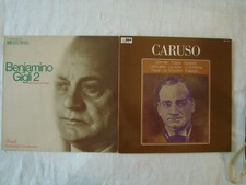 Benjamino Gigli -  Caruso   - 2 LP - livraison Gratuite