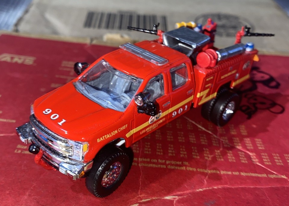 Kitbash Ford F-250 HD Los Angeles County Fire Dept Brush Brigade Fire ...