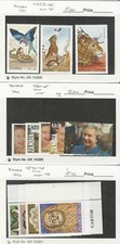 Zambia, Postage Stamp, #523-5, 570-3 Mint NH, 561-5 LH, 1991-92, JFZ