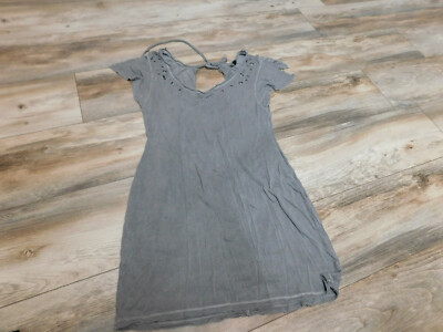 open lace back dress Guess Women's Jet Black Mirage Halter Cut-Out Peplum Bandage Dress NWT