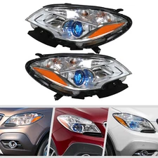 For Buick Encore 2013 2014 2015 2016 Halogen Headlight Right+Left Side Headlamp