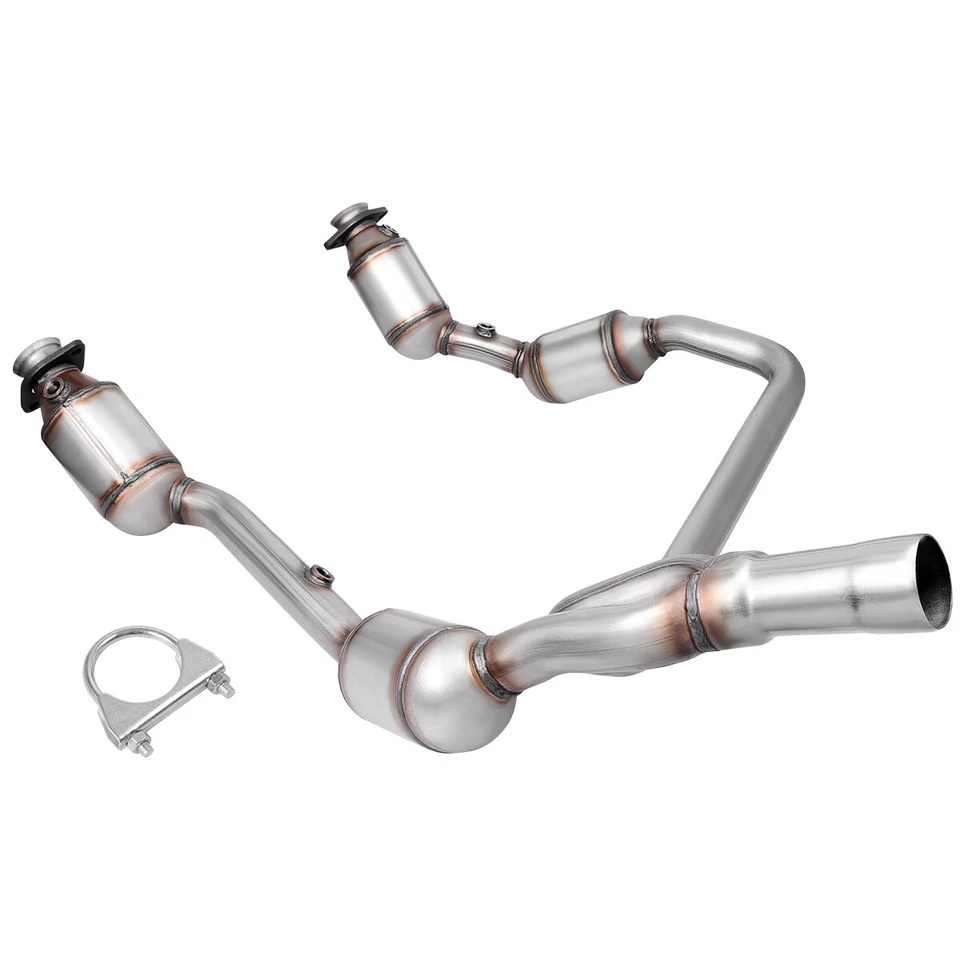 Catalytic Converter For 2007 2008 2009 Jeep Wrangler JK 3.8L Engine Front Y Pipe - Image 2 of 4