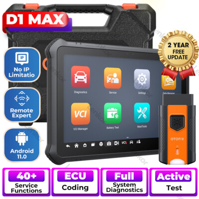 OTOFIX D1 PROS D1 MAX Bi-Directional Full System Diagnostic Scanner Key Coding