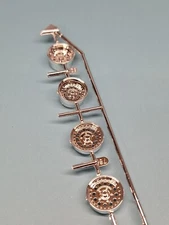 Revell AMT Ertl MPC Monogram MPC 1/24  Pontiac Le Mans GTO Custom Chrome Wheels