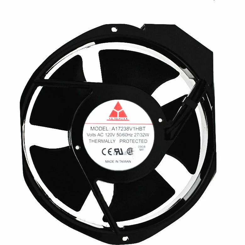 1PC Y.S.TECH 17238 A17238V1HBT Cooling Fan 120V 27/32W Aluminum 