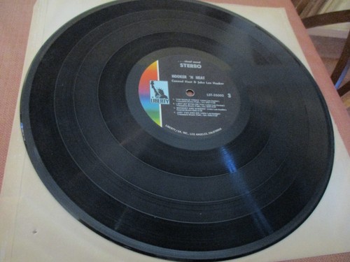 Canned Heat & John Lee Hooker-Hooker 'N Heat LP-No Cover-Only 1 of 2 LPS-VG/1971 - Picture 3 of 9