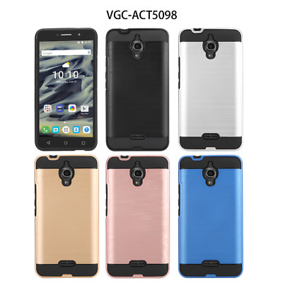 Alcatel Pixi Theatre OT-5098O case [Scratch/Dust Proof] Dual Layer (VGC)