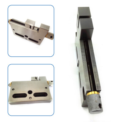 4'' Vise For CNC Wire EDM High Precision Jaw Opening Clamping Tool Stainless