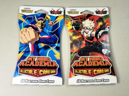 My Hero Academia CCG Sleeved Booster Pack (Lot Of 2) - Picture 1 of 2