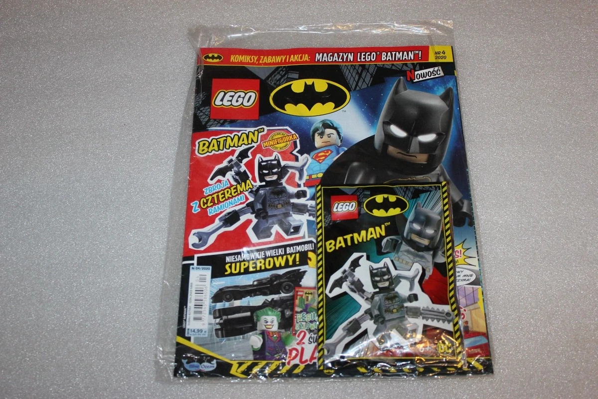 4 2020 Lego Batman Magazine COMICS Limited BATMAN Minifigure