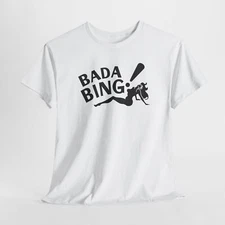 Vintage Inspired Bada Bing Tee, Sopranos Strip Club Lodi NJ, Unisex Tshirt