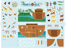 Two by Two Noah’S Ark Quiet  Felt Panel | Cayla Naylor Design | 36