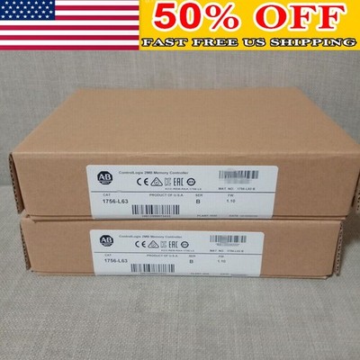Allen-Bradley 1756-L63 /B ControlLogix Logix5563 Processor 2MB US Free Tax