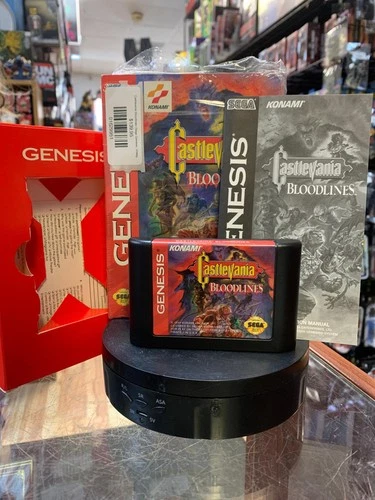 Castlevania Bloodlines (Sega Genesis, Vintage Video Games) COMPLETE