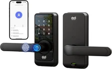 Deli Security Keyless Entry Smart Fingerprint Lever Lock Keypad App Control NEW