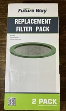 Pack of 2 Filter Future Way Replacement Air Purifier Filters TP01, TP02, BP01