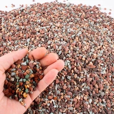 7lb Mixed Lava Rocks for Plants - Gravel Pebbles for Bonsai, Succulents, Cactus,