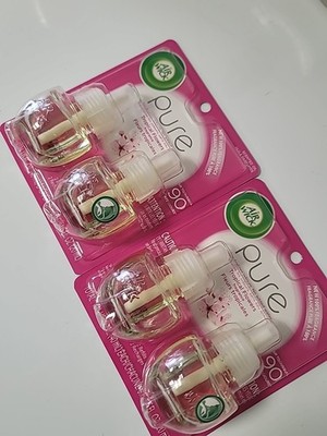 Air Wick Pure Tropical Flowers Scented Oil Plug In 4 Refills Air Freshener Rare