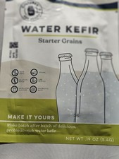 Cultures for Health Water Kefir Grains  DIY Fermented Probiotic Drink Powder...