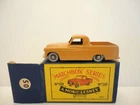 1958 MOKO Lesney Matchbox No.50 'COMMER TRUCK'-SILVER PLASTIC-w/B3box-see photos