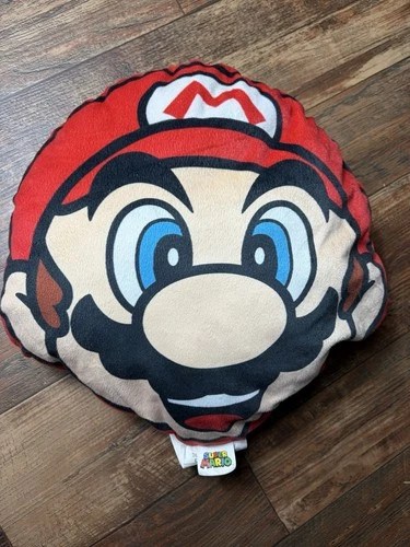 Nintendo Super Mario Nintendo Head Pillow 2023