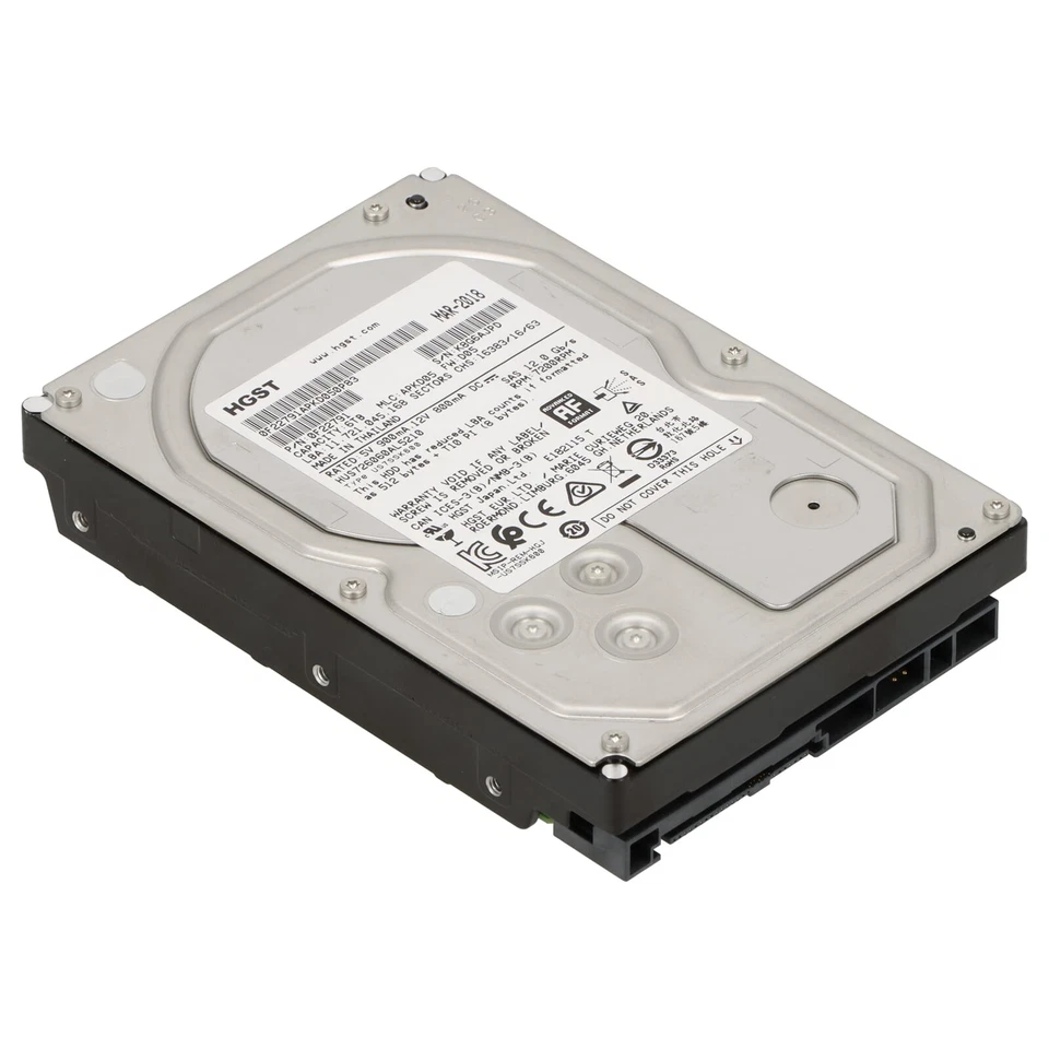 Hitachi SAS Festplatte 6TB 7,2k SAS 12G 3,5" - HUS726060AL5210