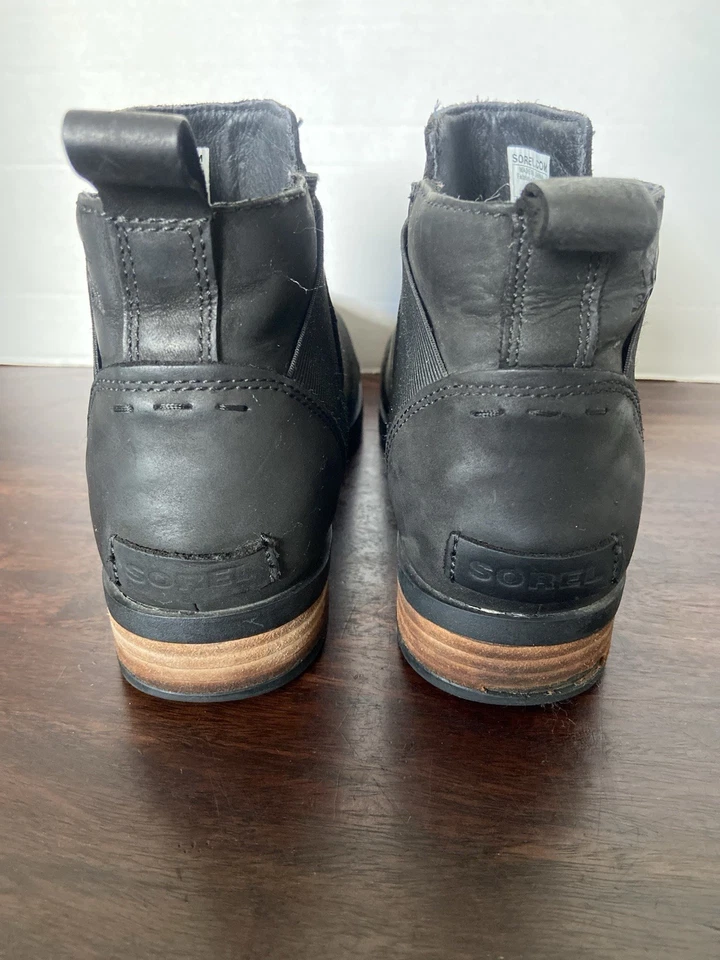 Sorel Emelie Chelsea Boots Size 9 BLACK - Image 3 of 4