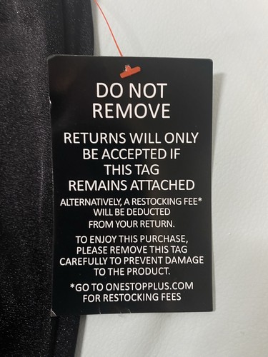 NUOVO mezzo slip TAGLIA 1X 22/24 nylon nero modesto lungo lunghezza 32" SCELTA COMFORT - Foto 5 di 10