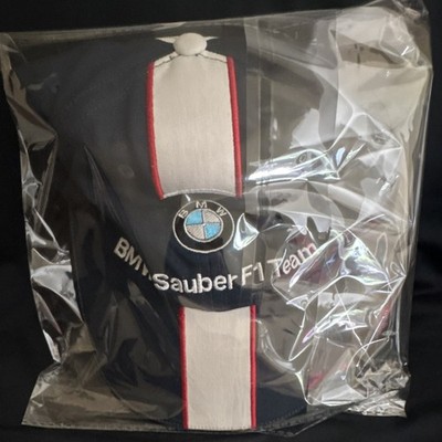 2007 BMW Sauber F1 Team Formula 1 Racing Cap Hat - Navy White Red NEW with Tags