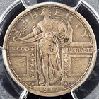 Silver 1917 Type 1 Standing Liberty 25 Cents Quarter | PCGS VF20