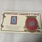 1846 O Medium Date, Seated Liberty, Coin, And Stamp.