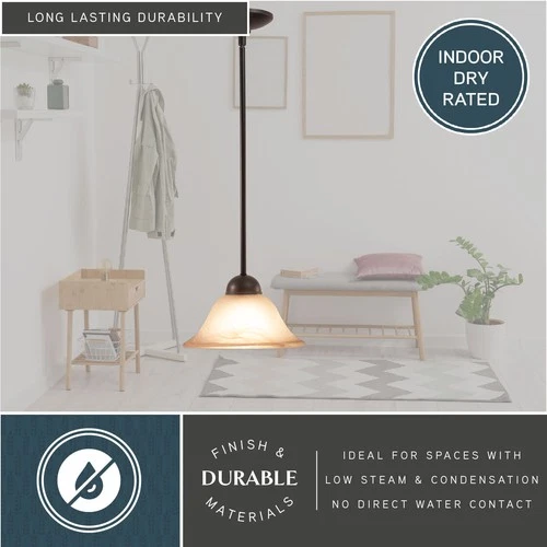 Vaxcel Lighting PD5024 Nickel Da Vinci 1-Light Mini Pendant - Picture 4 of 11