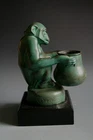 ANTIQUE ART DECO MAX LE VERRIER INKWELL - CIRCA 1930