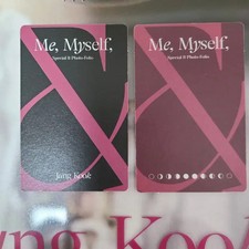 BTS Jungkook Photobook & Photolio, Lightly Used, Complete Set