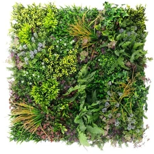 1 Pcs Artificial Boxwood Panel 40"x40"3D Grass Wall Panels Greenery Backdrop ...