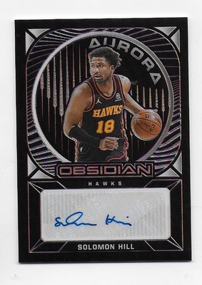 2020-21 Panini Obsidian Aurora Auto  /99 Solomon Hill #AU-SLH Auto