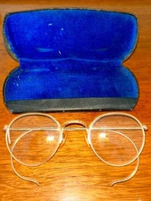 Vintage B & L FUL-VUE 1/10 12K Gold Filled Bausch Lomb Arcowire Frame Eyeglasses