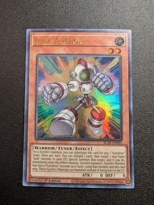 Junk Anchor BLAR-EN065 Ultra Rare 1st Edition NM