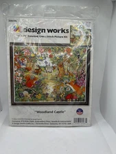 Design Works Woodland Castle Cross Stitch Kit - Multicolor