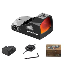 Swampfox Liberty 1x22mm Micro Reflex Red Dot 3 MOA Dot Sight For RMR Footprint