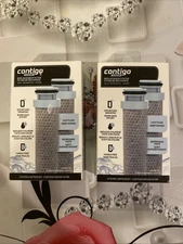 2 Pack Contigo Filtration Replacement Filter WELLS WATER BOTTLE  4 Filters Total