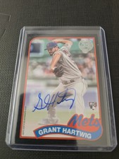 2024 Topps Update Series - 1989 Topps Baseball Autographs Grant Hartwig /299