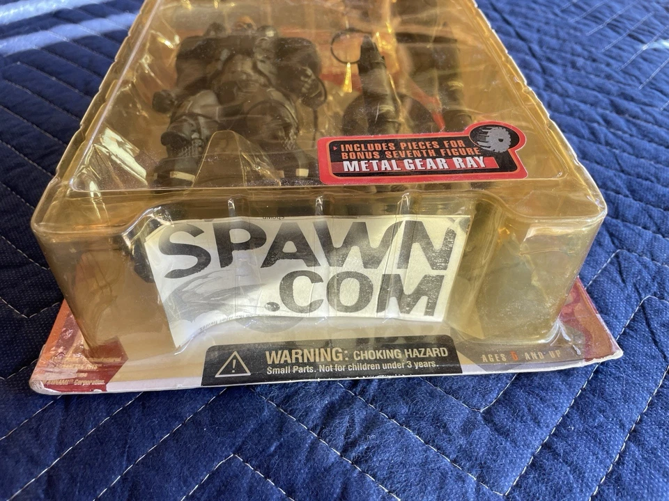 Figura serpiente McFarlane Toys Metal Gear Solid 2 Solidus sin abrir nueva Foto 4 de 4