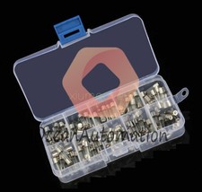 100pcs 5x20mm Quick Blow Electrical Glass Fuses Fast-Blow Acting Assorted NEW