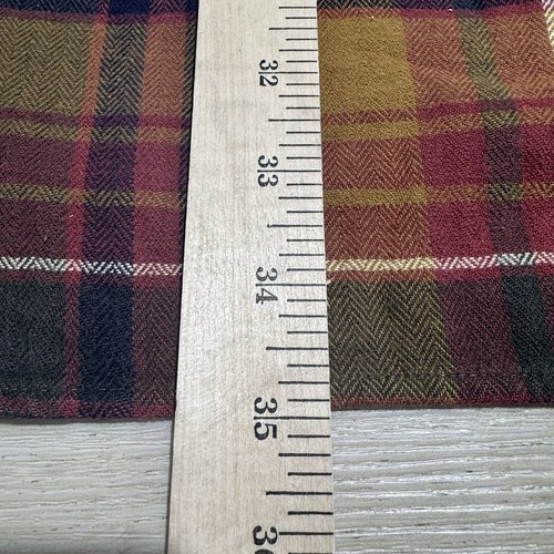 WILLIS & GEIGER Flannel ELBOW PATCH Plaid Ranch Work Field Mens XLT Tall Shirt - Picture 11 of 11