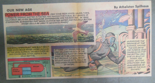 (27/52) Our New Age Sunday Pages Athelstan Spilhaus 1967 Size: 7.5 x 15 inches - Picture 4 of 6