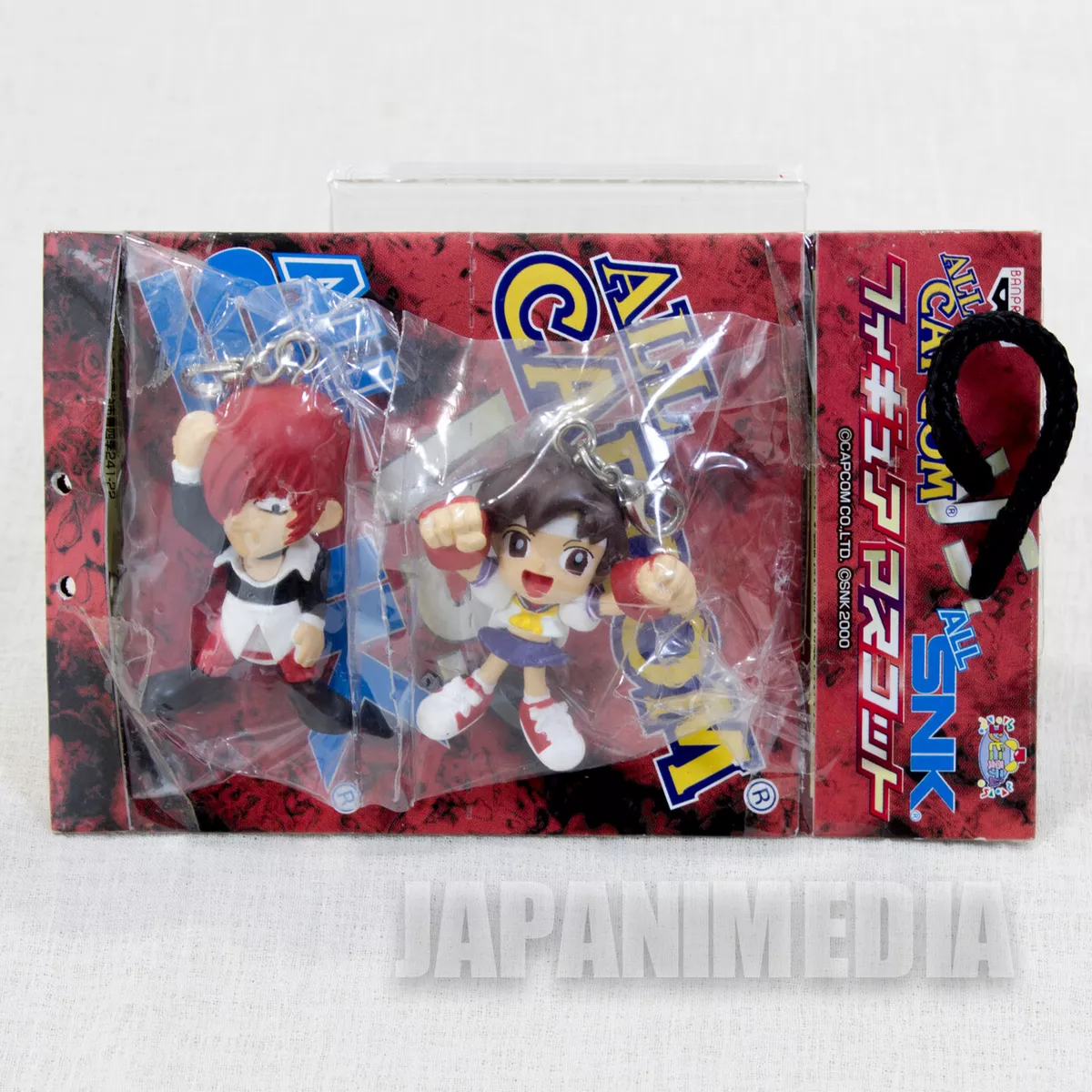 ALL CAPCOM vs ALL SNK Kyo Kusanagi & Ryu Figure Mascot King of