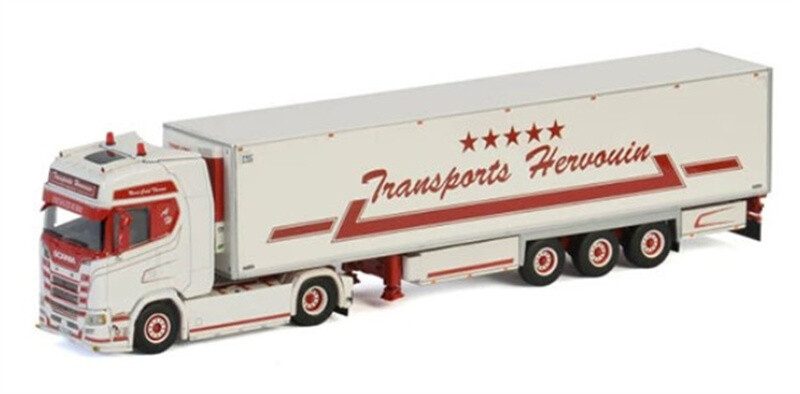 自動車 WSI 01-2039 SCANIA TOPLINE+TRAILER 1/50 WSI 01-4450 - Scania T6 Torpedo Topline 6x2 Tag Axle Truck