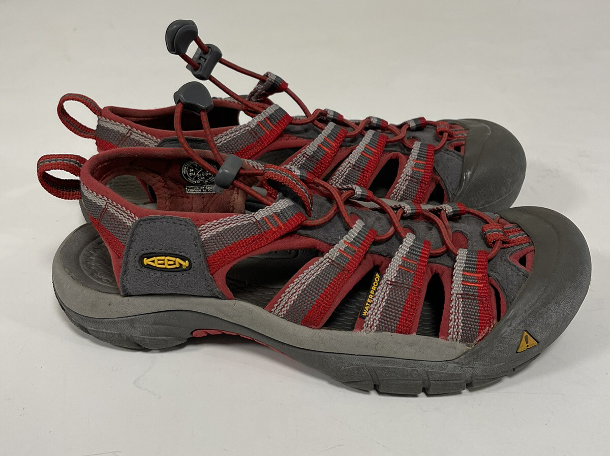 KEEN Sandali rossi da donna Newport H2 escursionismo acqua (1003476 LW 1211) taglia 7 5